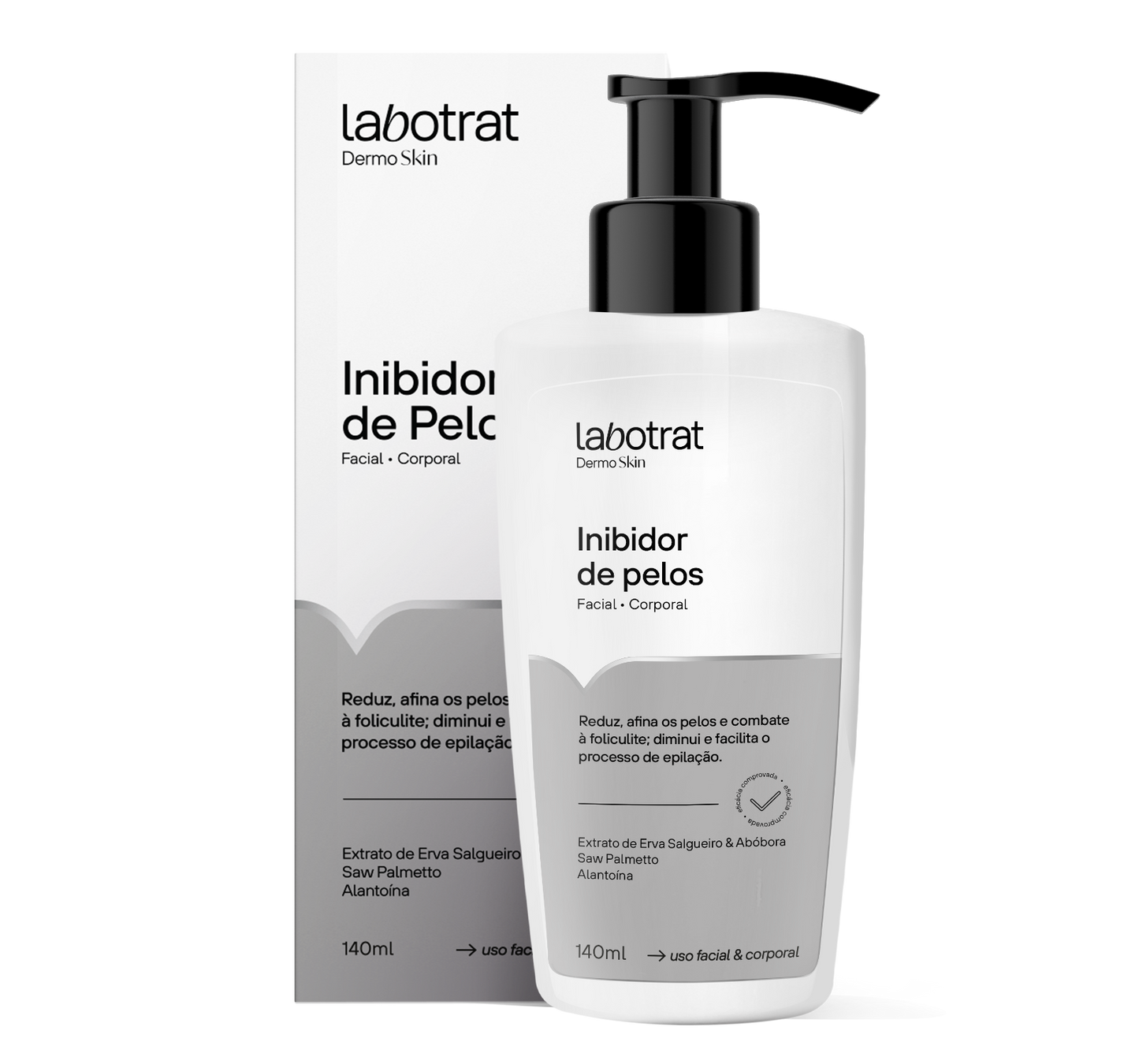 Creme Inibidor De Pelos Labotrat Dermo Skin 140ml Corp/rost