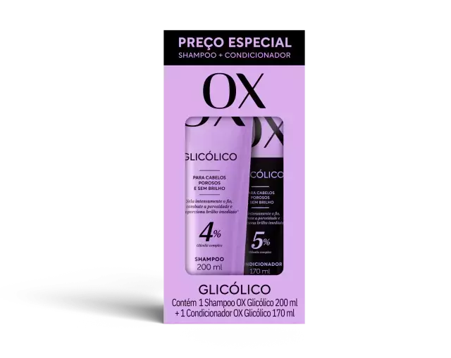 Promopack Ox Glicólico Shampoo Cond 200+170Ml