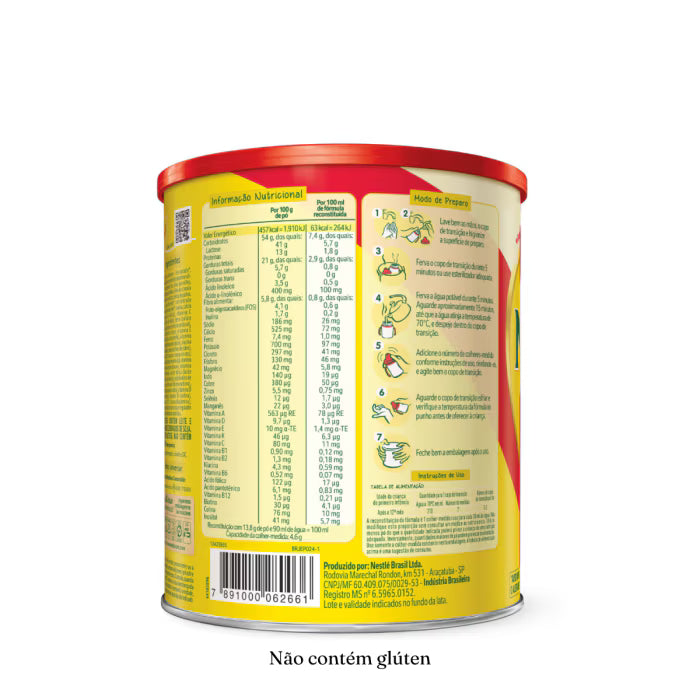 Fórmula Infantil de primeira infância Ninho Fases 1+ 400g