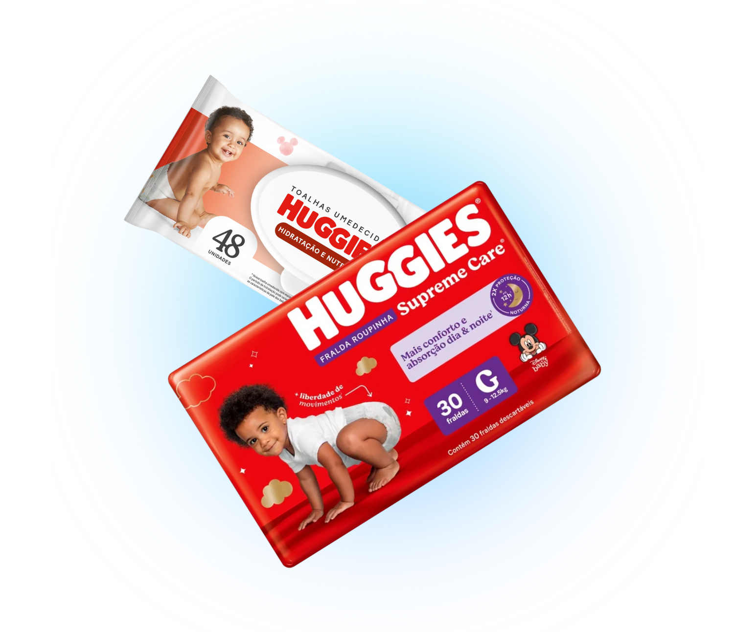 Fraldas & Cuidados Infantis