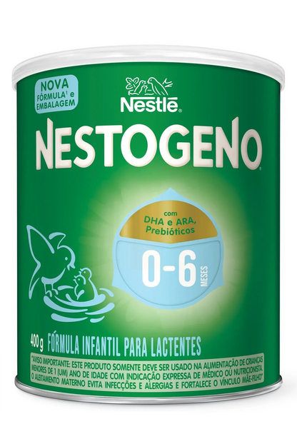 Fórmula Infantil Nestogeno 0 a 6 meses - 400g