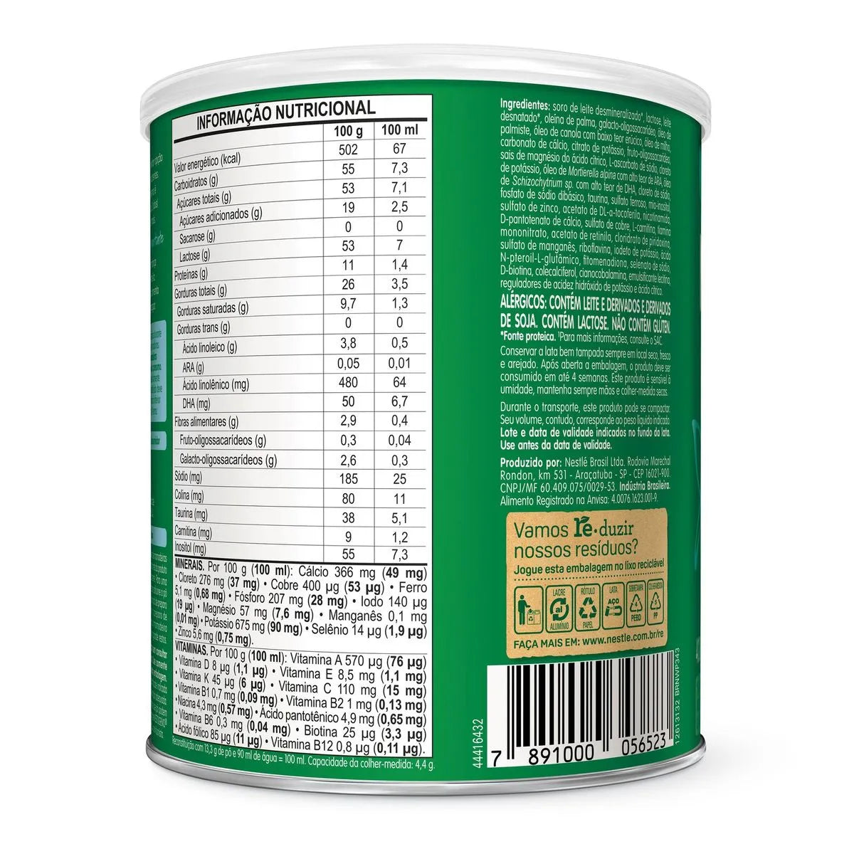 Fórmula Infantil Nestogeno 0 a 6 meses - 400g