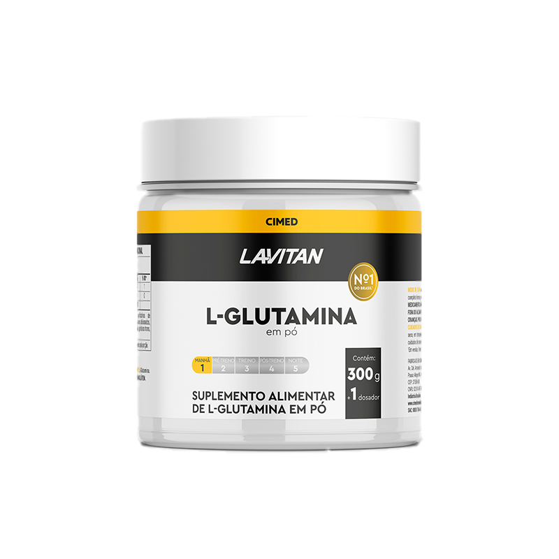 LAVITAN L- GLUTAMINA EM PO 300G