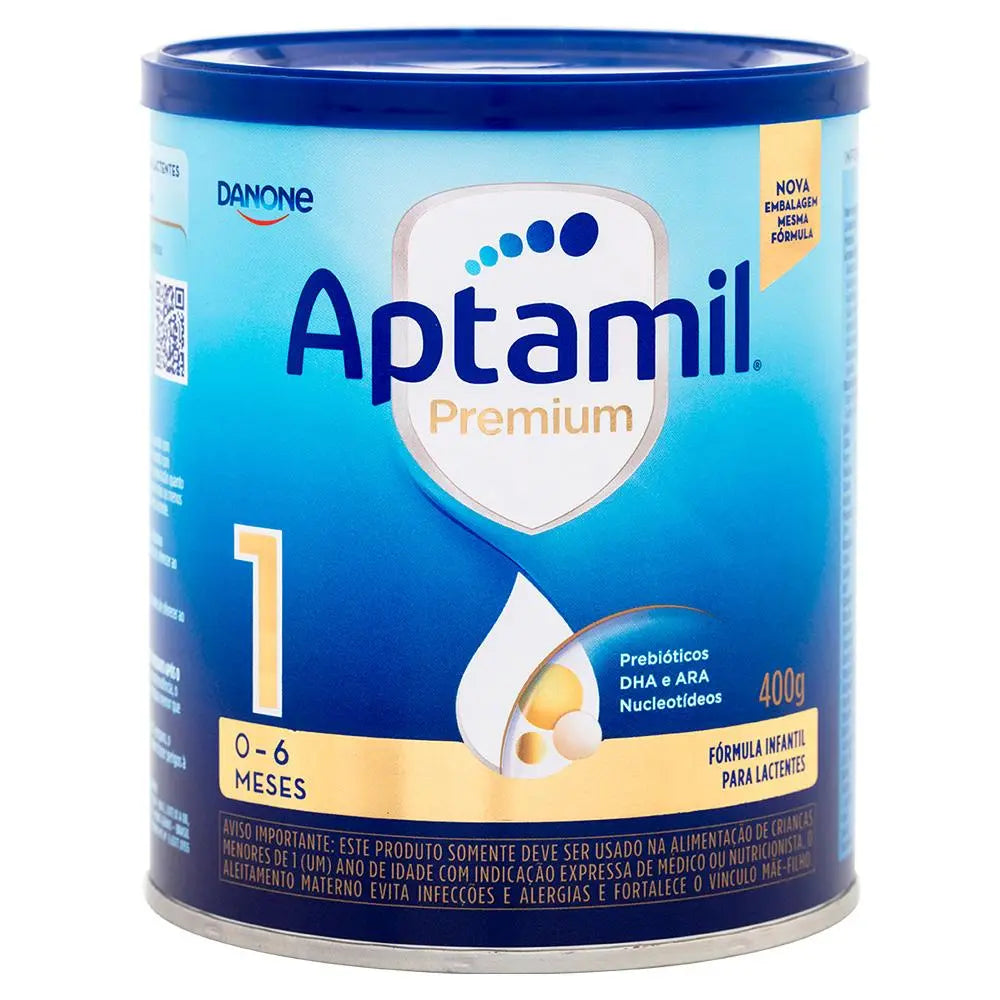 Fórmula Infantil Aptamil Premium 1 400g - 0-6 meses