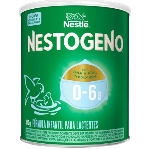 Fórmula Infantil Nestogeno 0 a 6 Em Pó 800g
