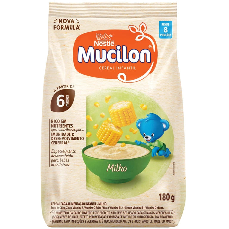 Cereal Infantil Mucilon Milho 180g