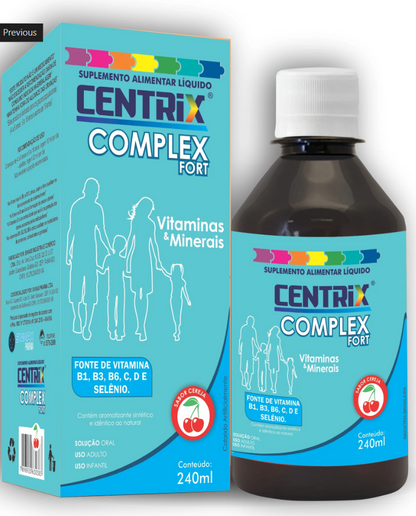 CENTRIX COMPLEX FORT LIQ SABOR CEREJA