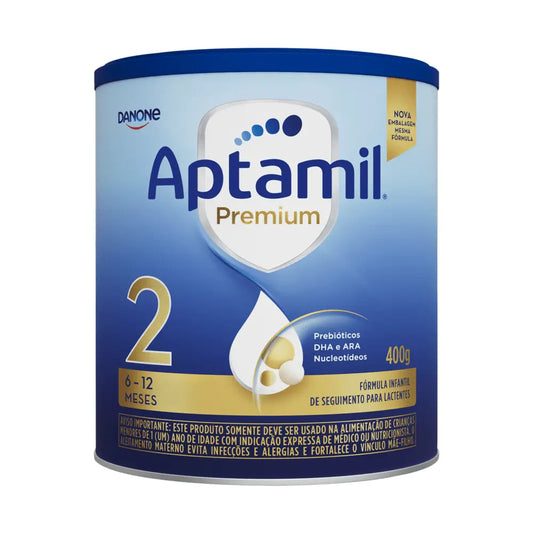 Fórmula Infantil: Aptamil Premium 2 400g - 6-12 meses