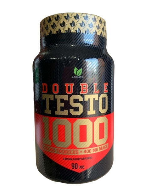 Suplemento Alimentar Vitamínico Double Testo1000 90 Tabs - Lab Life