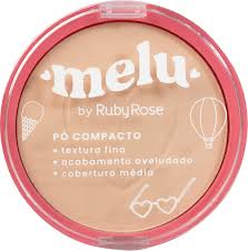 Pó Facial Compacto Melu RubyRose