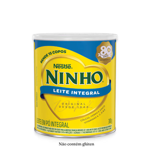 Leite em Pó Ninho Integral Lata 380g
