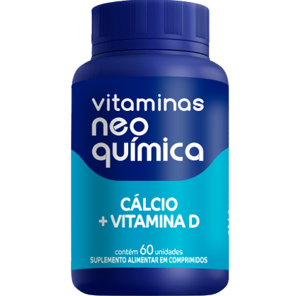 Vitaminas Neo Química Cálcio + Vitamina D